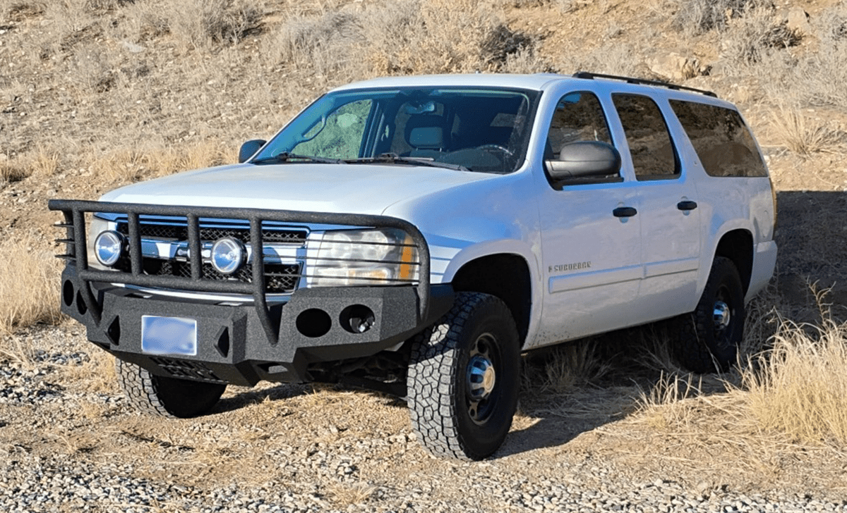 2007 - 2014 Chevrolet Tahoe / Suburban 2500 Front Bumper - Iron Bull BumpersFRONT IRON BUMPER