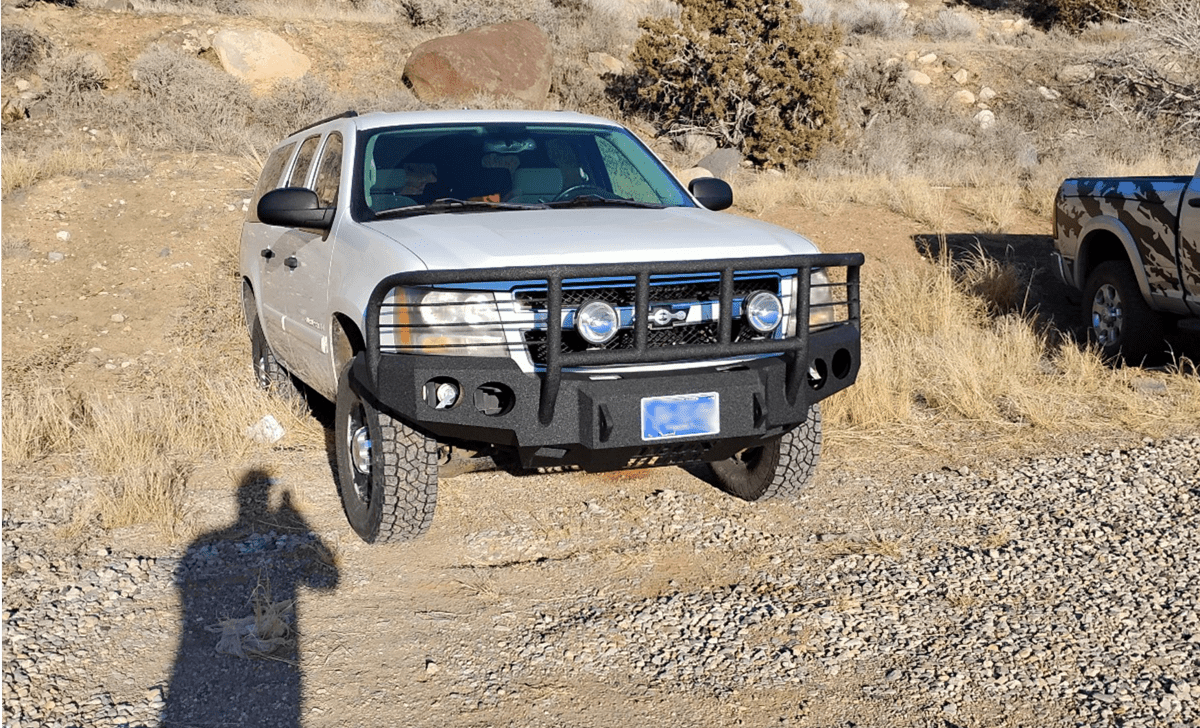 2007 - 2014 Chevrolet Tahoe / Suburban 2500 Front Bumper - Iron Bull BumpersFRONT IRON BUMPER