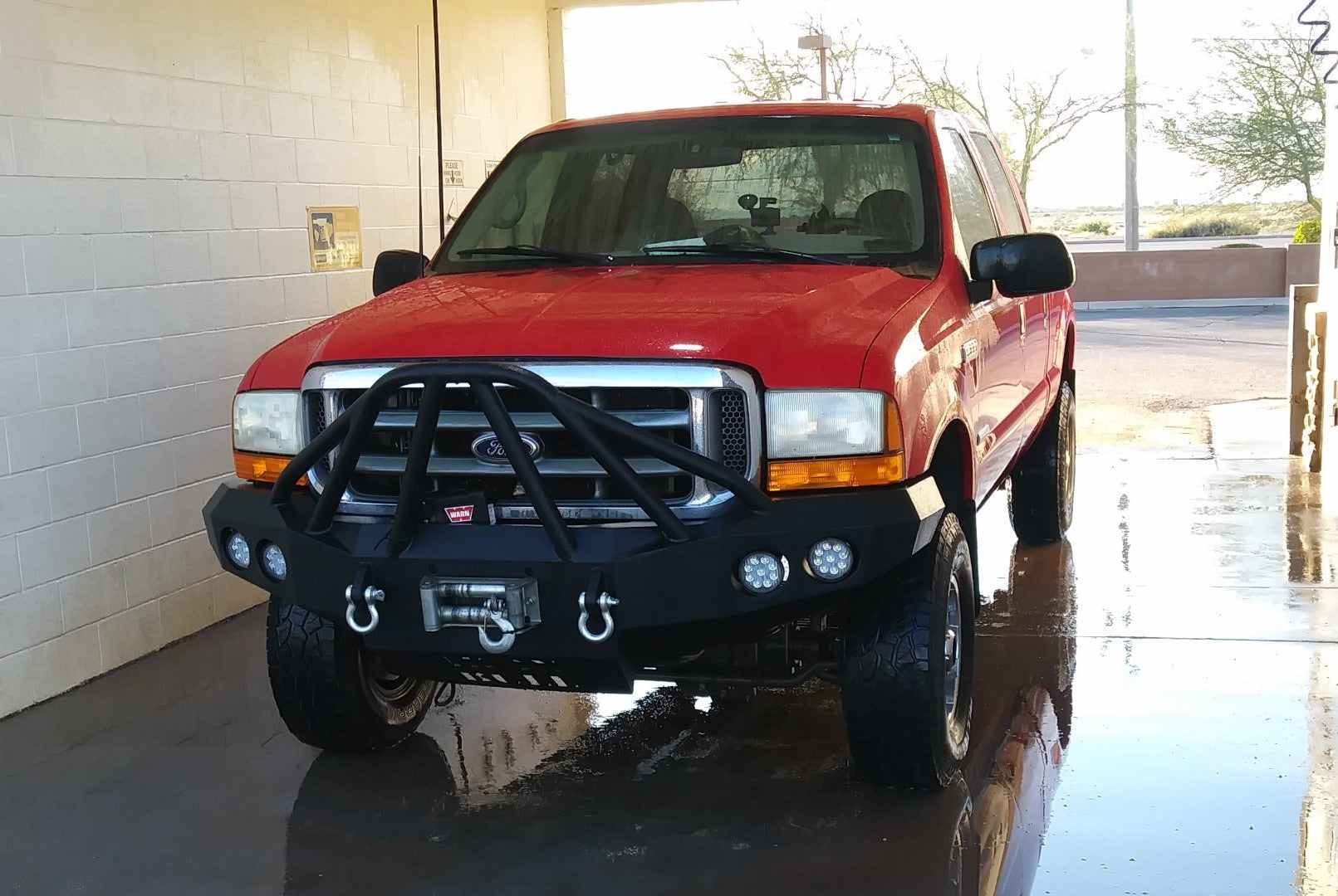 1999 ford f250 store aftermarket front bumper