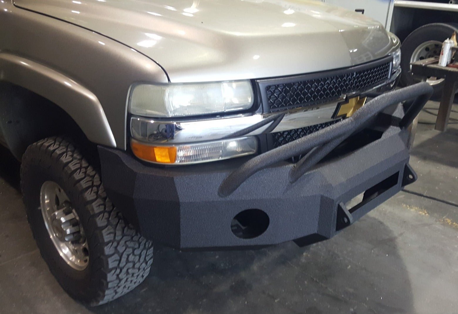 2000 silverado deals aftermarket bumper