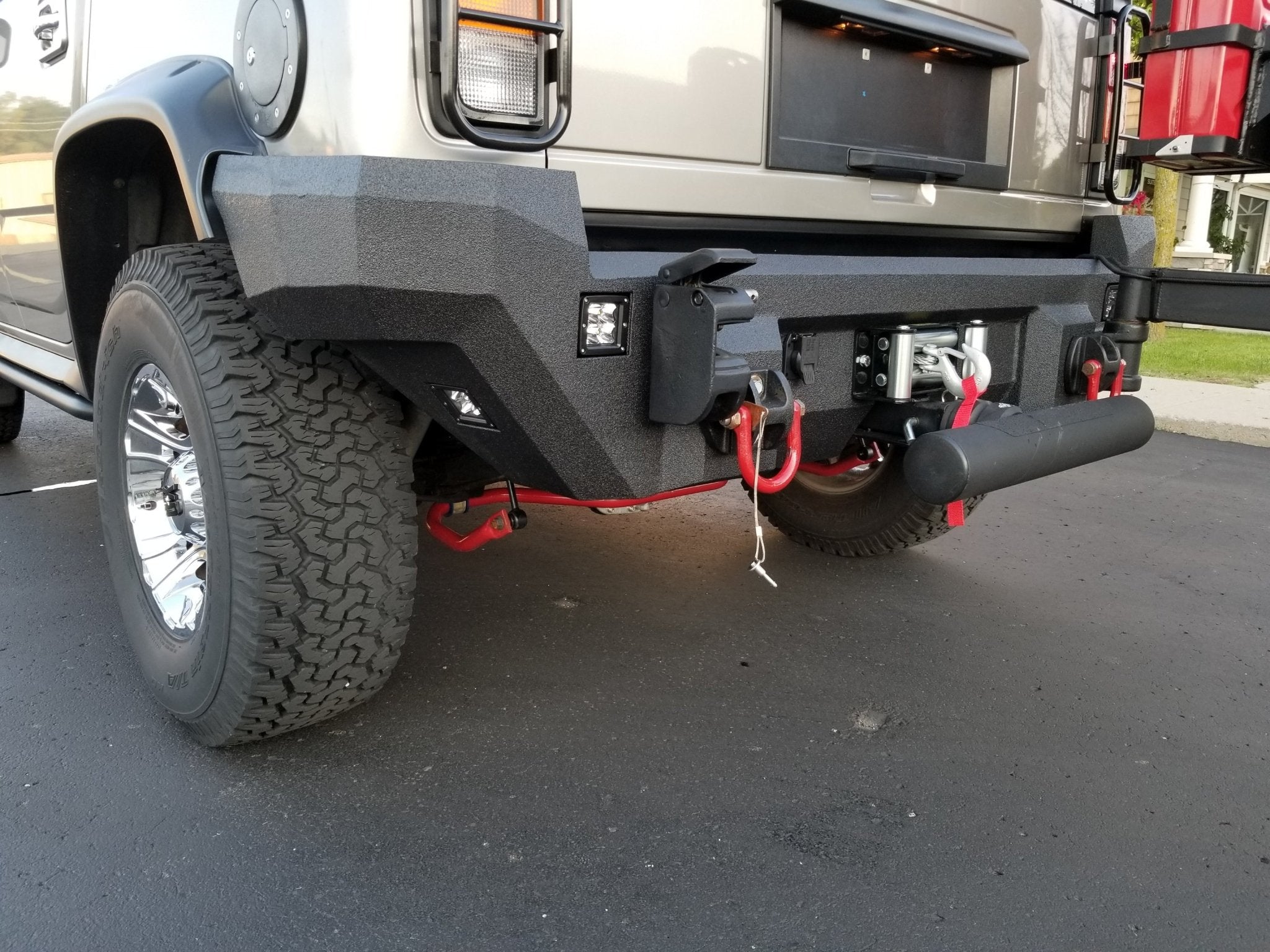 2003-2009 Hummer H2 Rear Bumper - Iron Bull Bumpers