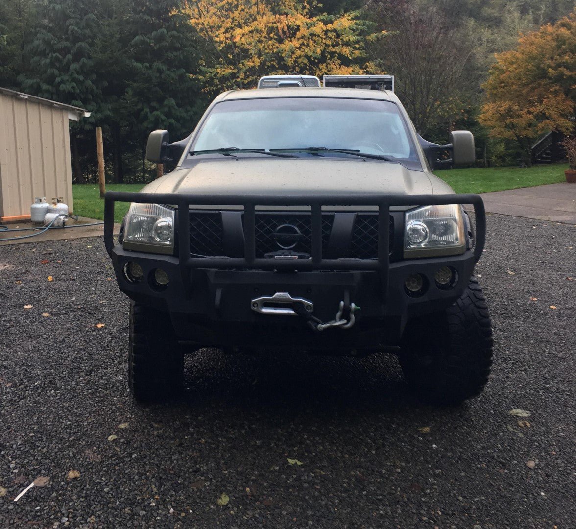 2004 2015 Nissan Titan Front Bumper Iron Bull Bumpers