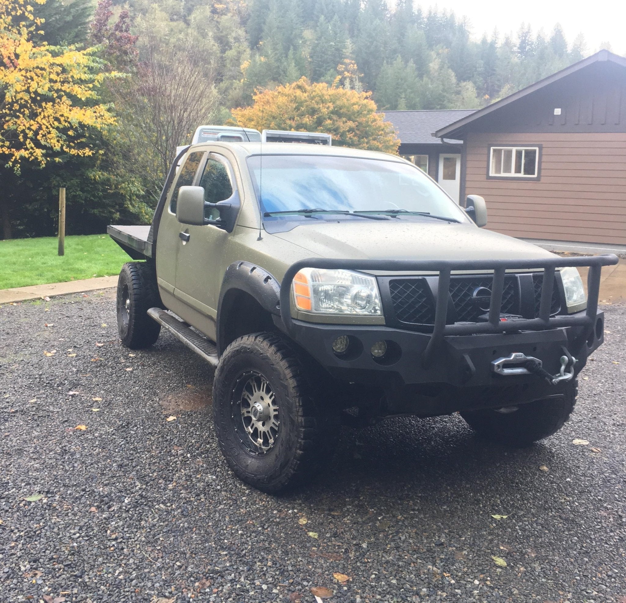 2004 2015 Nissan Titan Front Bumper Iron Bull Bumpers