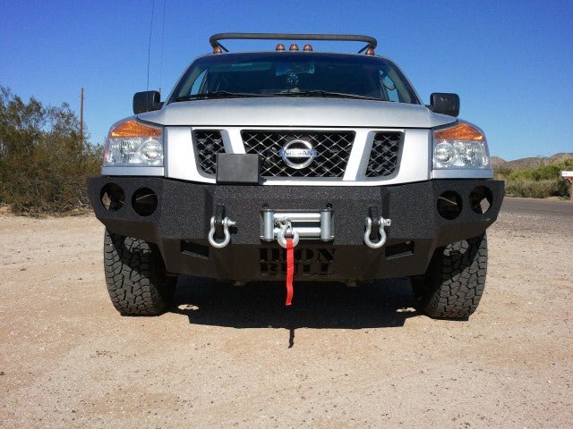 2004 2015 Nissan Titan Front Bumper Iron Bull Bumpers