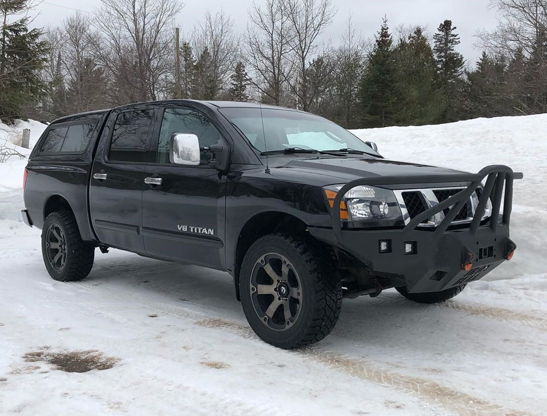 2004 2015 Nissan Titan Front Bumper Iron Bull Bumpers