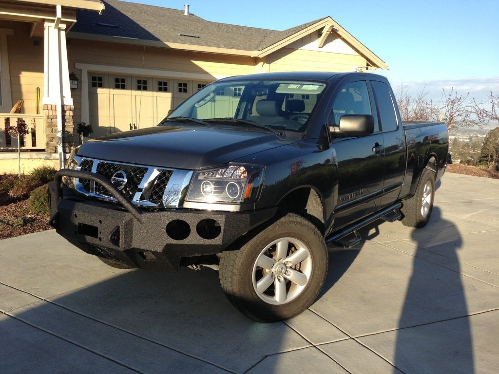 2004 2015 Nissan Titan Front Bumper Iron Bull Bumpers