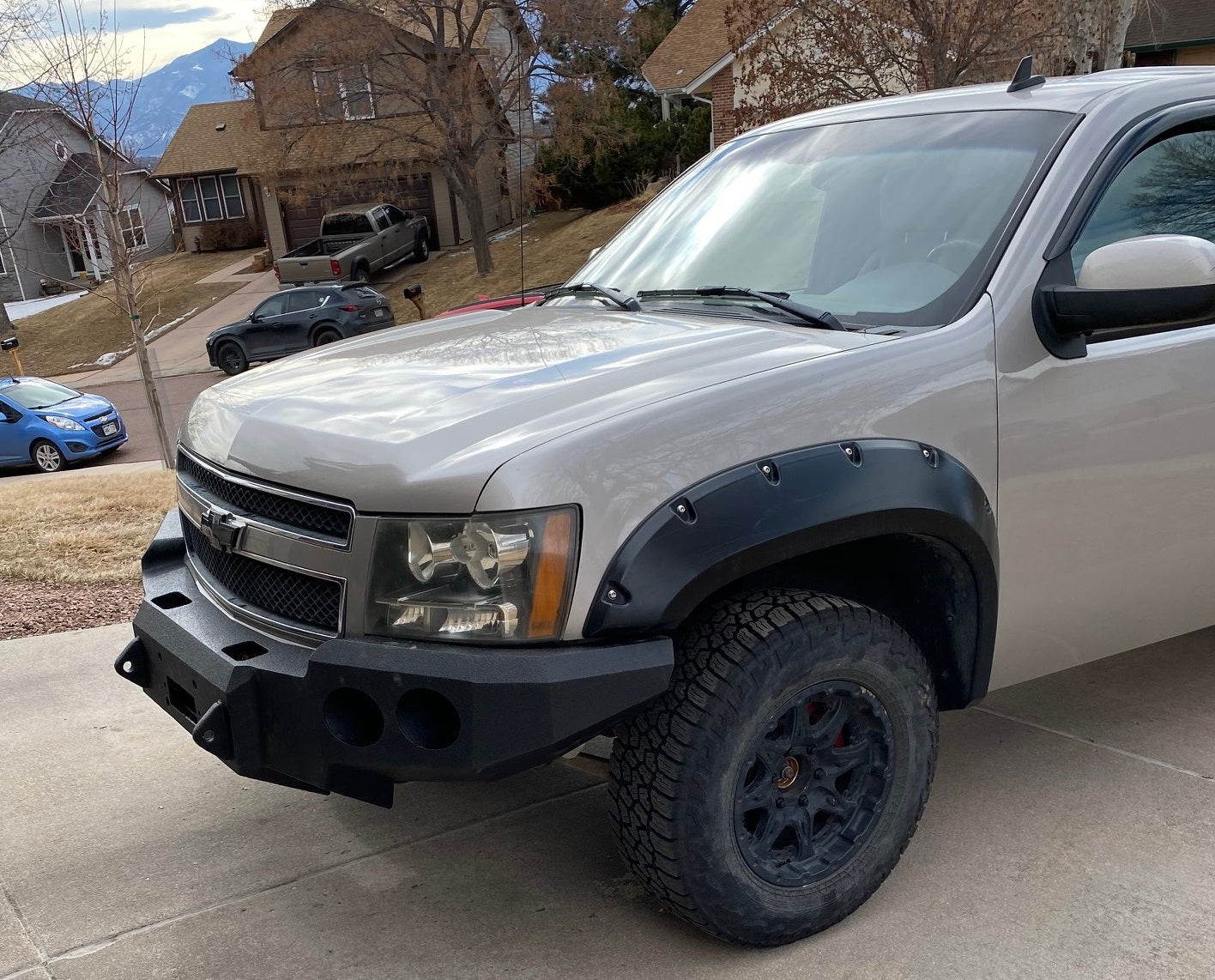 2007-2013 Chevrolet Avalanche Front Bumper - Iron Bull Bumpers