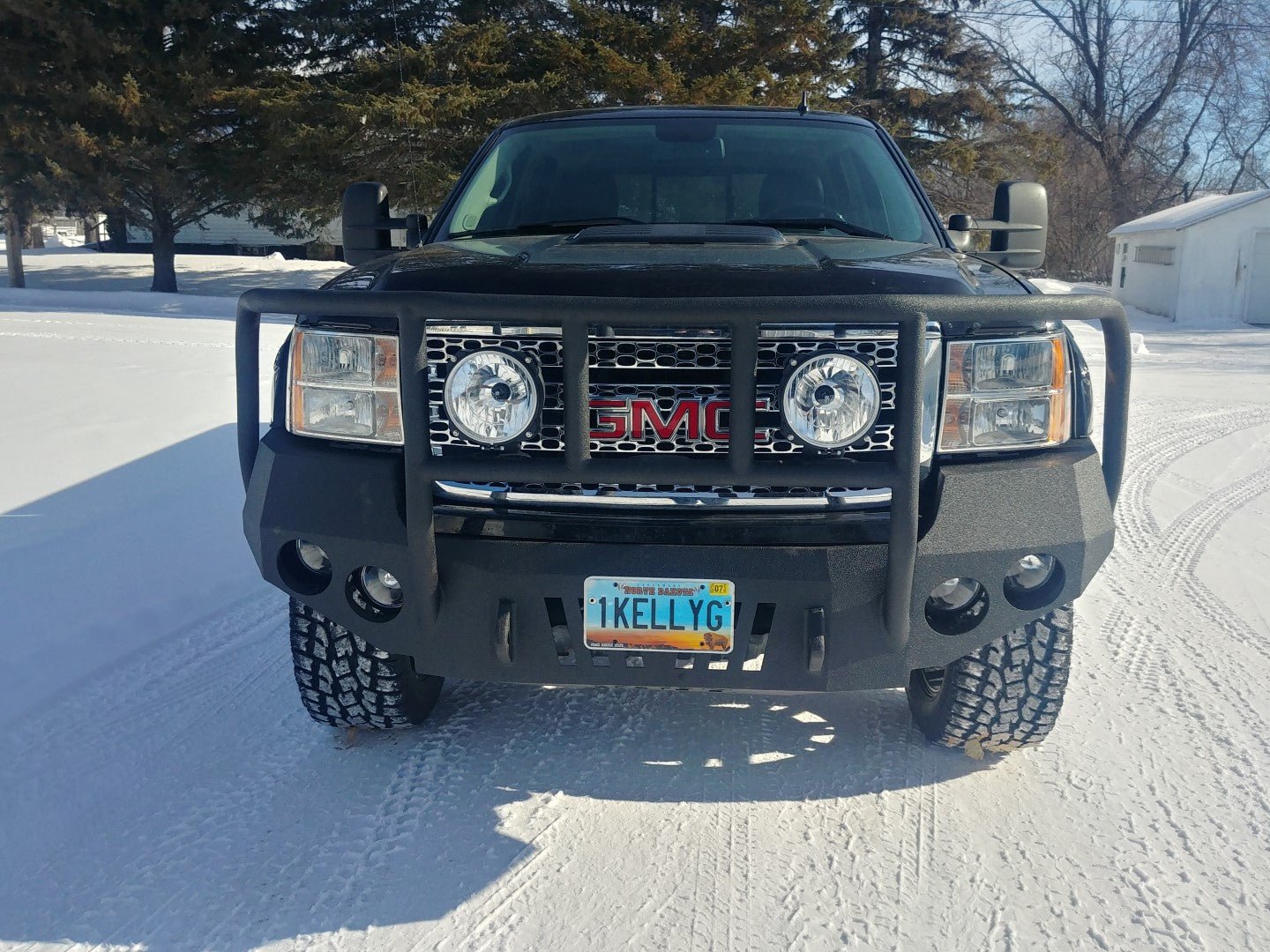 2007-2014 GMC Sierra 2500/3500 Front Bumper – Iron Bull Bumpers