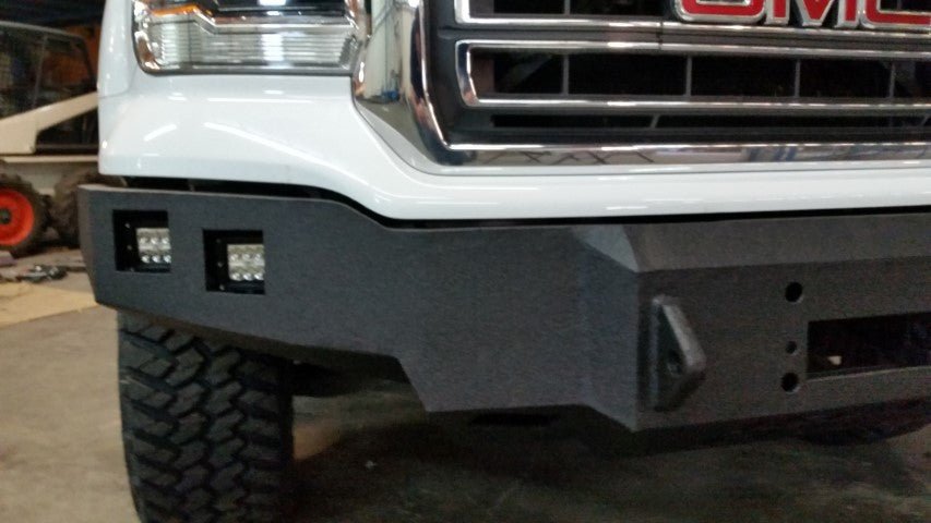 2014-2015 GMC Sierra 1500 Front Bumper | Parking Sensor Cutouts Available