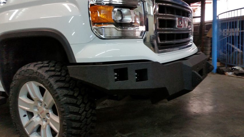 2014-2015 GMC Sierra 1500 Front Bumper | Parking Sensor Cutouts Available