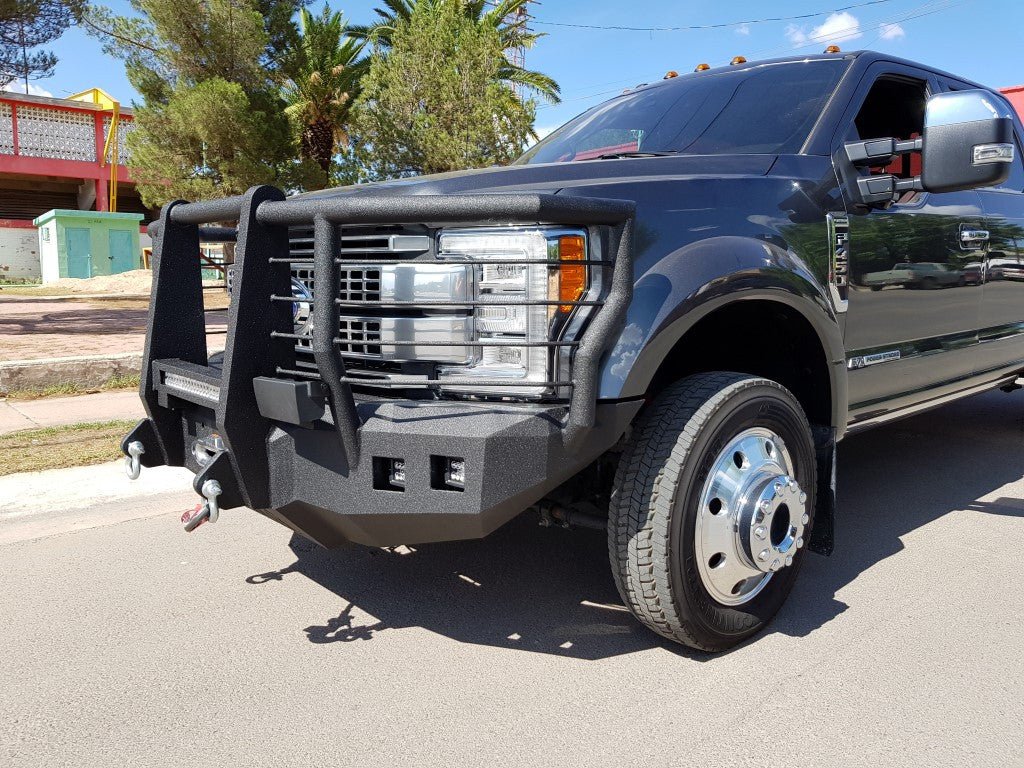 2017-2022 Ford F450 Rear Bumper – Iron Bull Bumpers