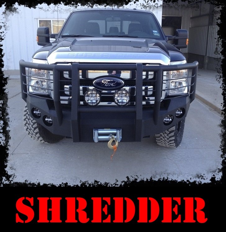 Extreme Duty Grille Guard: Shredder - Iron Bull BumpersGRILLE GUARD