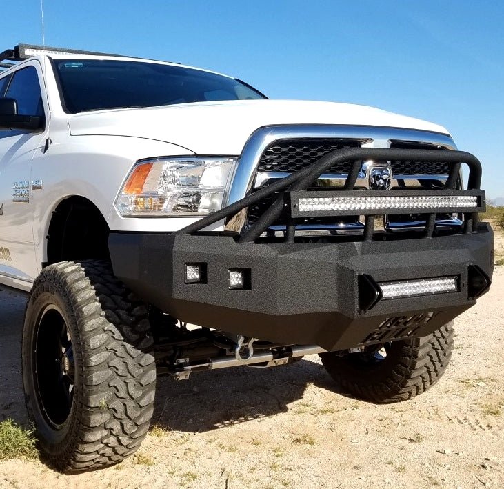 Specialty Grille Guard: Extreme Vetting (LED light bar included) - Iron Bull BumpersGRILLE GUARD